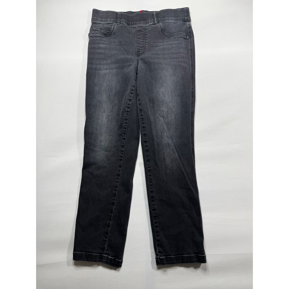 Spanx Women's Pull On Skinny Stretch Gray Jeggings - Size M (30x26)*